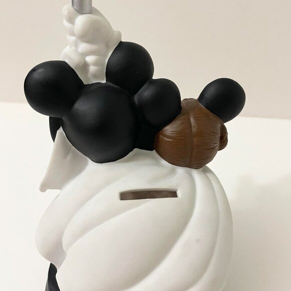 2009 Star Wars Disney Mickey & Minnie Mouse Star Tours Coin Piggy Bank Figurine - Picture 9 of 16
